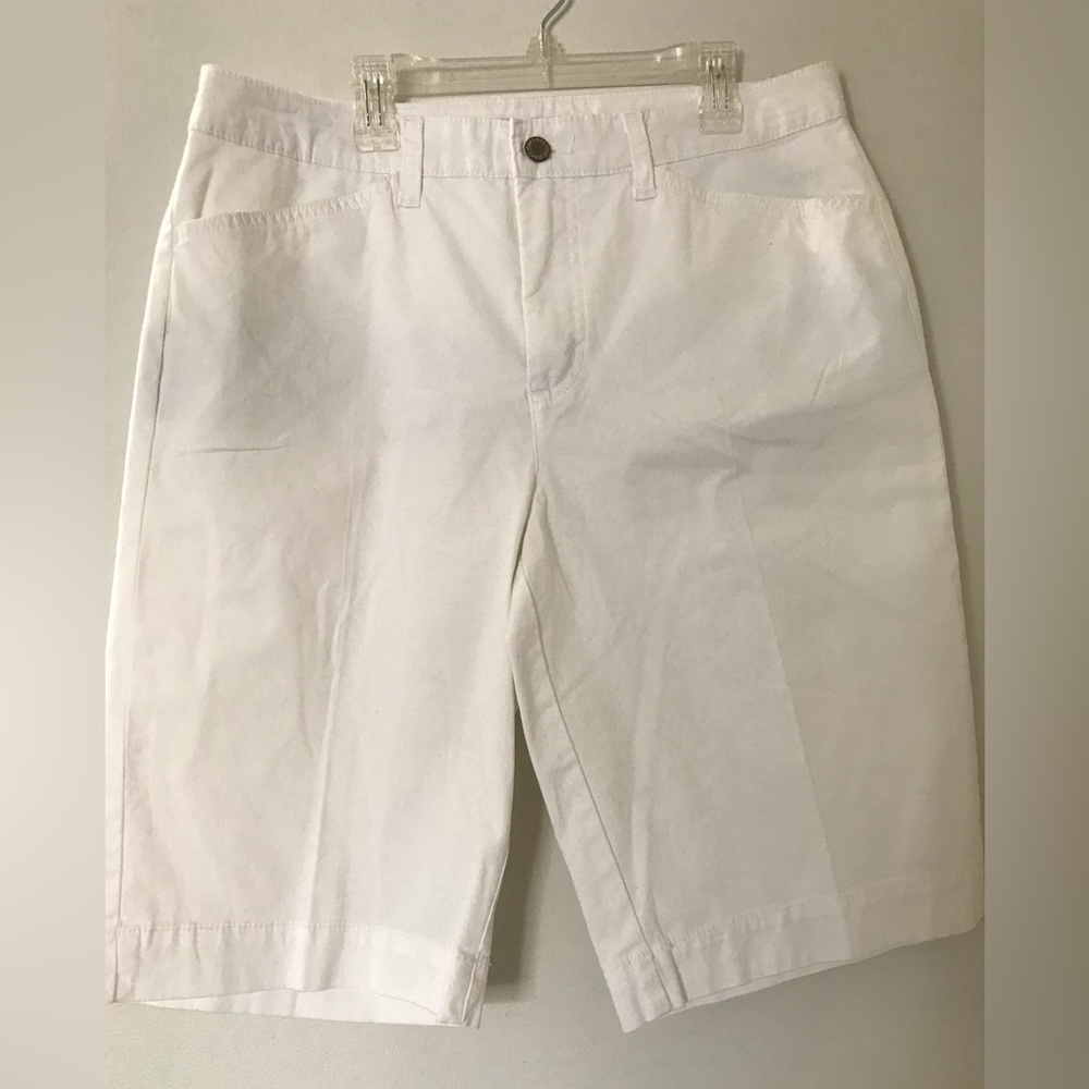 Jones New York Trouser Shorts White SZ 10